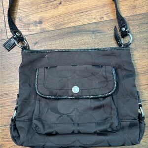 Coach Black Shoulder Bag